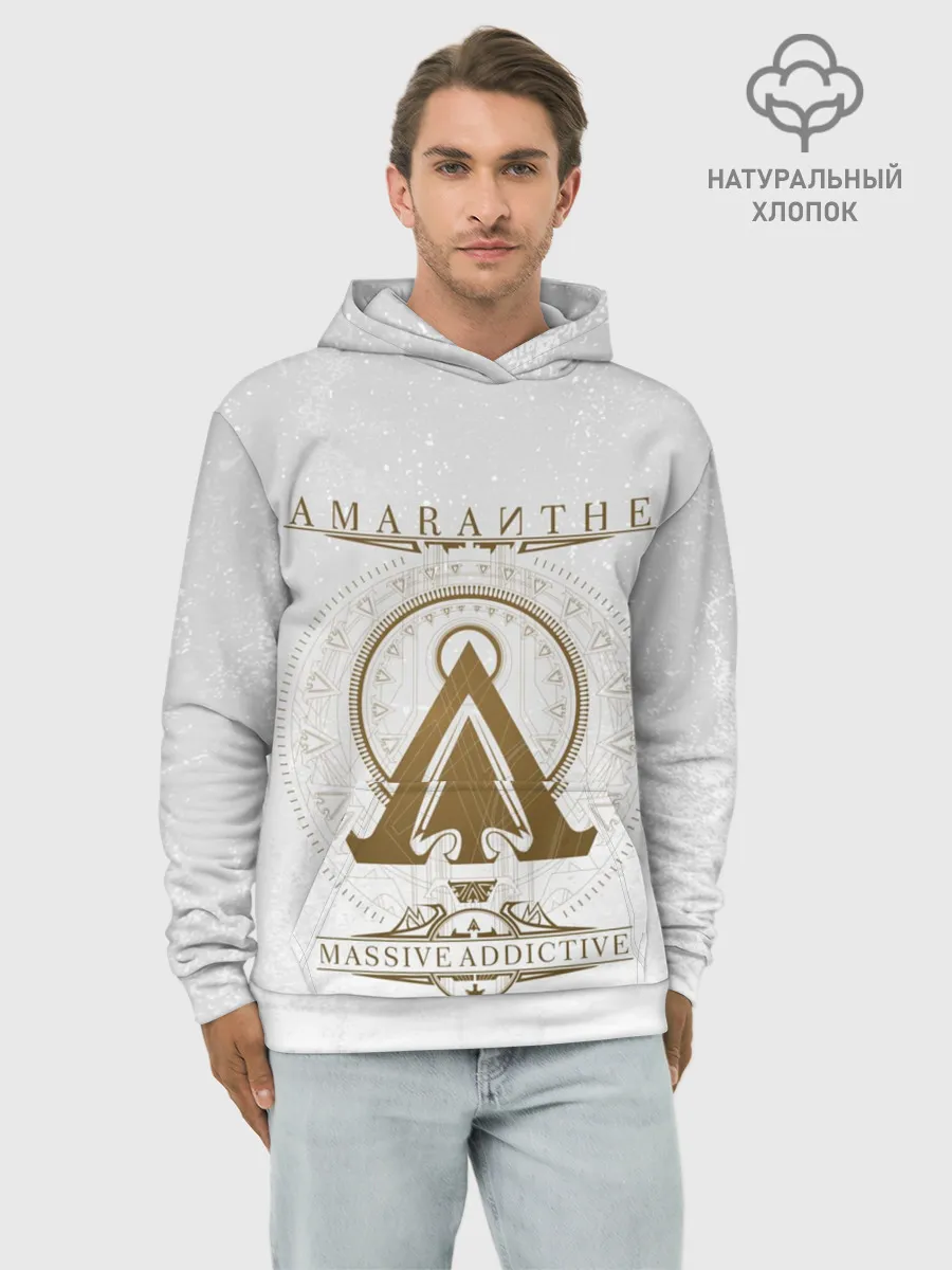 Худи мужской база хлопок / Amaranthe