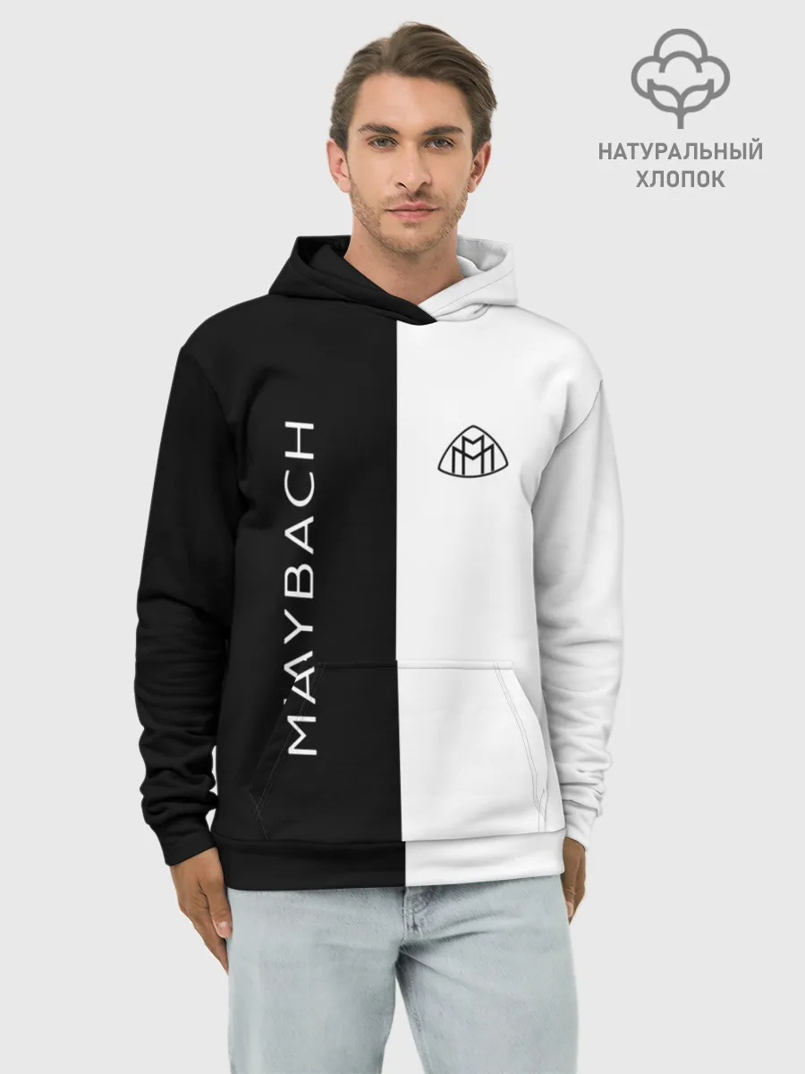 Худи мужской база хлопок / Maybach