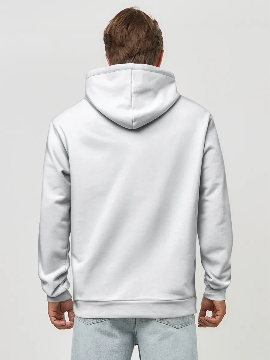 Худи мужской база хлопок / 100 лет пограничным войскам