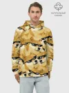 Худи мужской база хлопок / Doge мем в deal with it очках