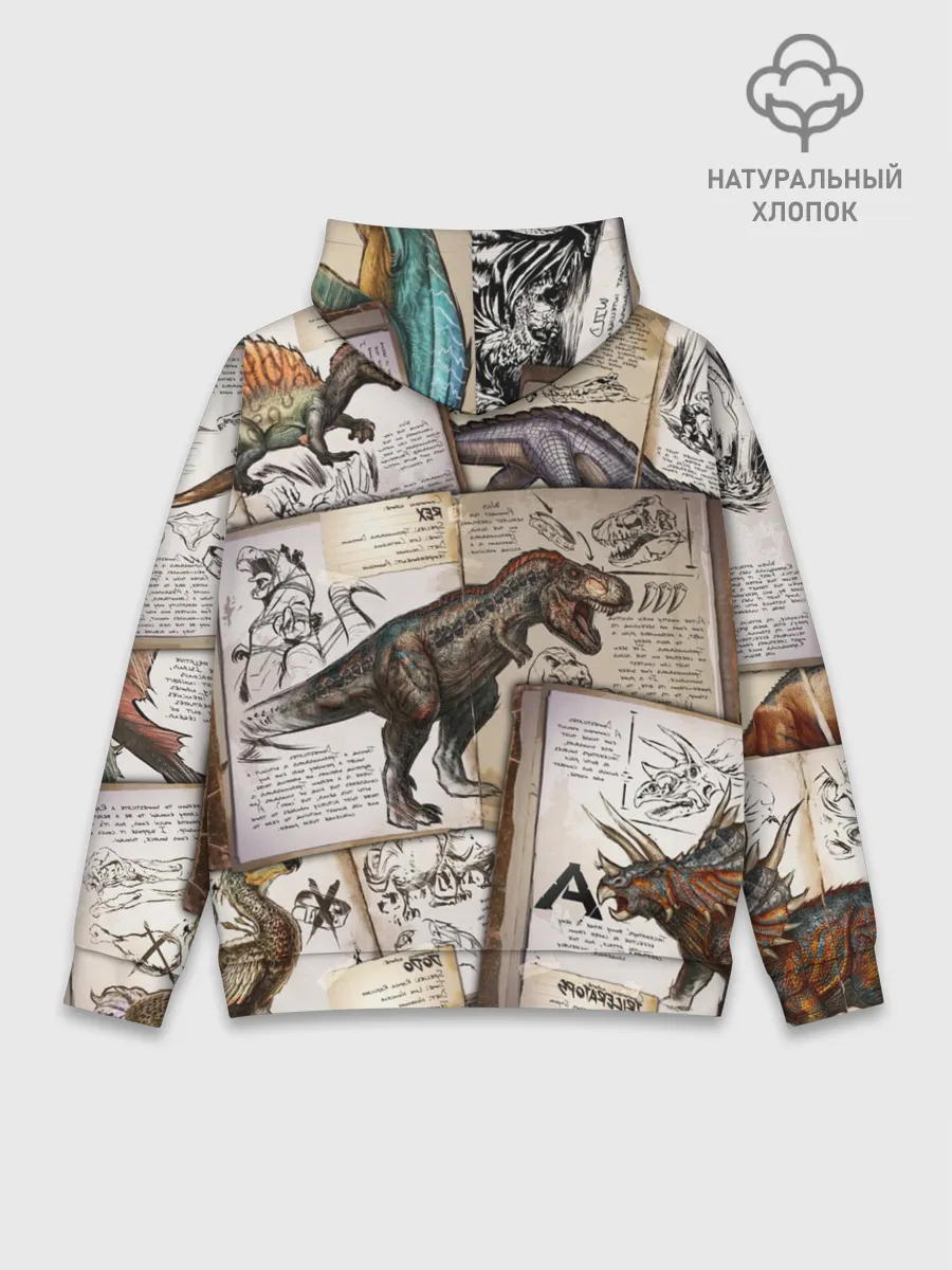 Худи мужской база хлопок / Ark Survival Evolved