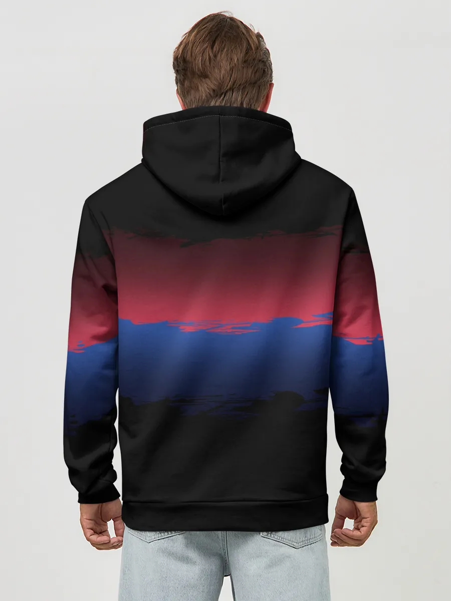 Худи мужской база хлопок / Barcelona FC