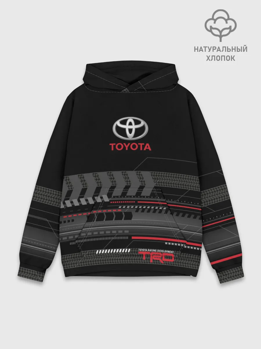 Худи мужской база хлопок / Toyota 1