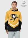 Худи мужской база хлопок / Pittsburgh Penguins