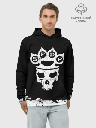 Худи мужской база хлопок / Five Finger Death Punch