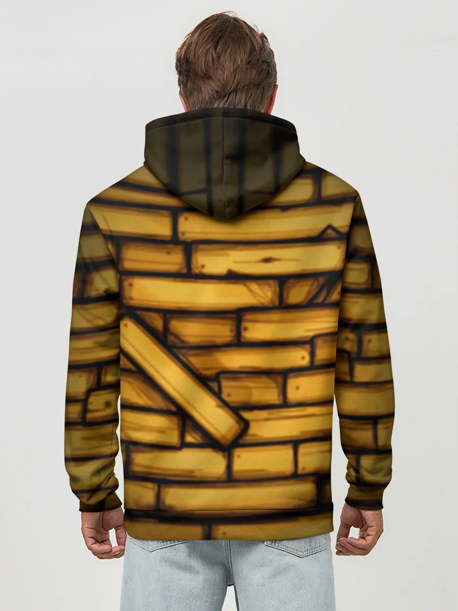 Худи мужской база хлопок / Bendy and the ink machine