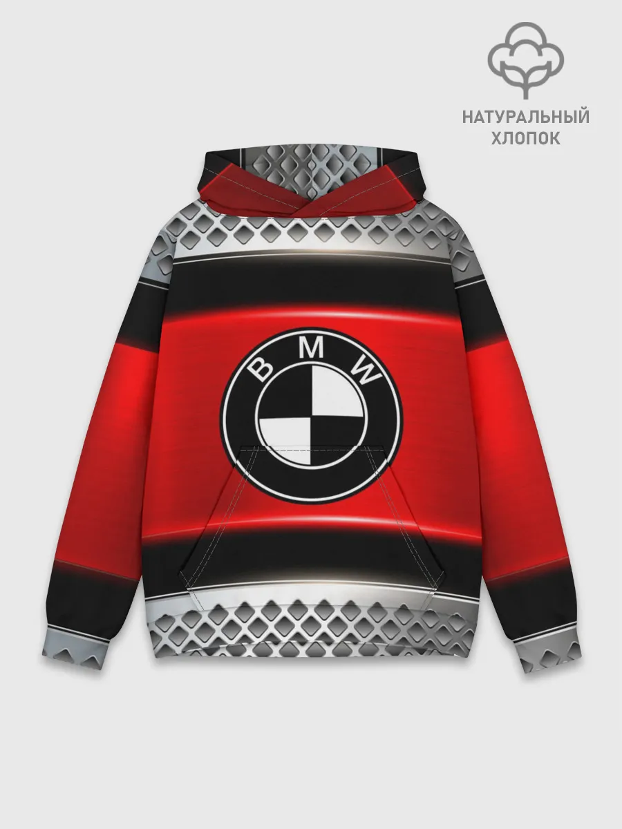 Худи мужской база хлопок / BMW