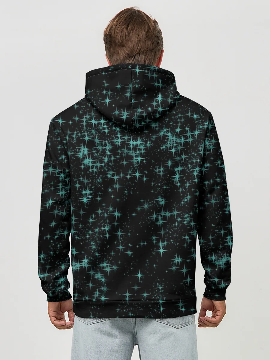 Худи мужской база хлопок / Нефритовый Будда