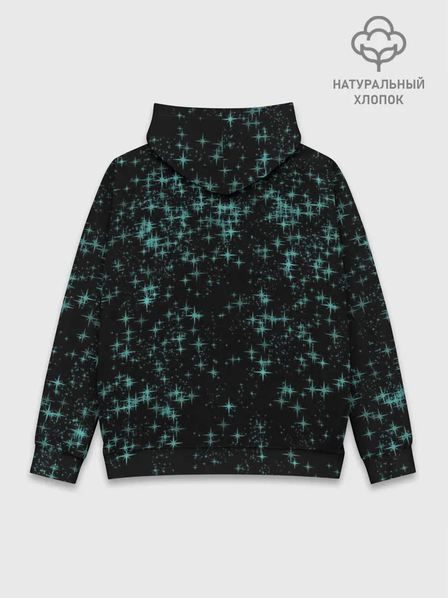 Худи мужской база хлопок / Нефритовый Будда