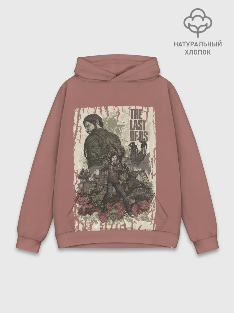 Худи мужской база хлопок / The Last of Us_3