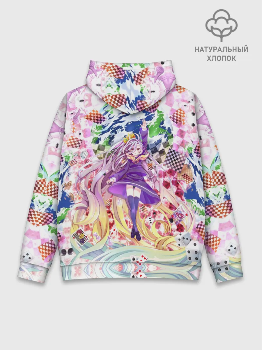 Худи мужской база хлопок / No Game No Life_9