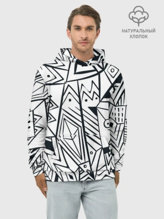 Худи мужской база хлопок / Boho Style 2