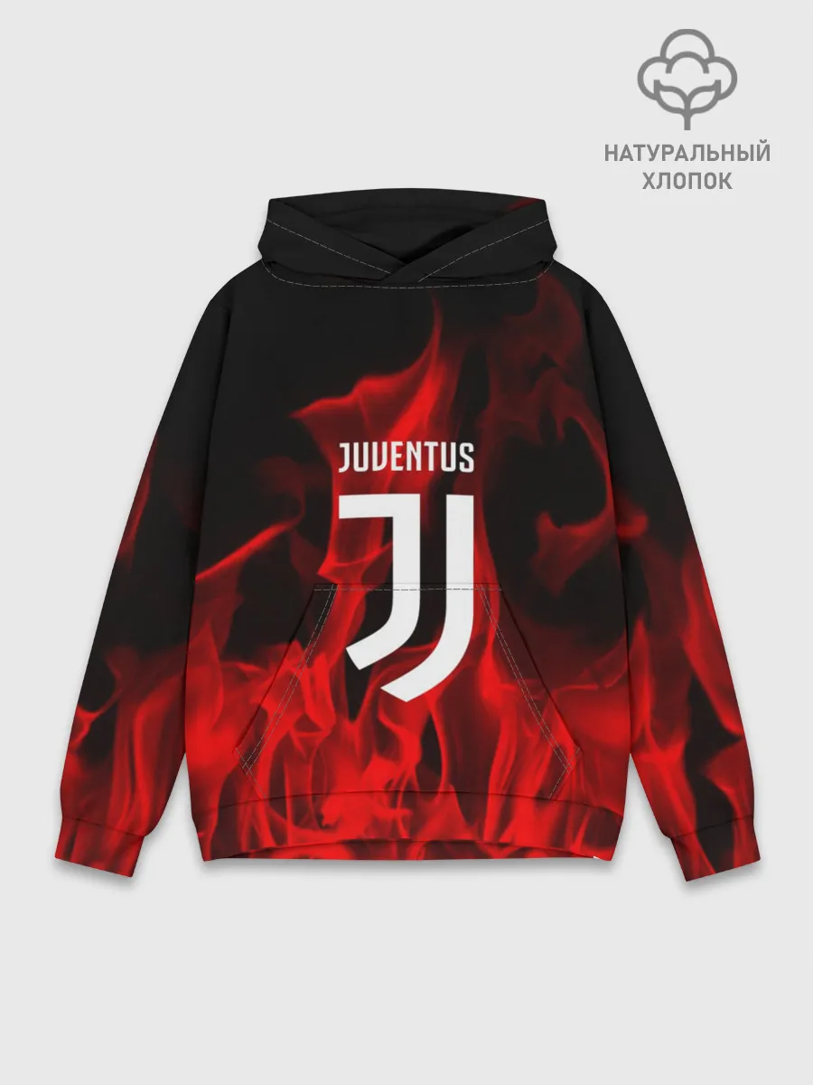 Худи мужской база хлопок / JUVENTUS SPORT