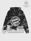 Худи мужской база хлопок / Bayern Munchen Geometry Sport