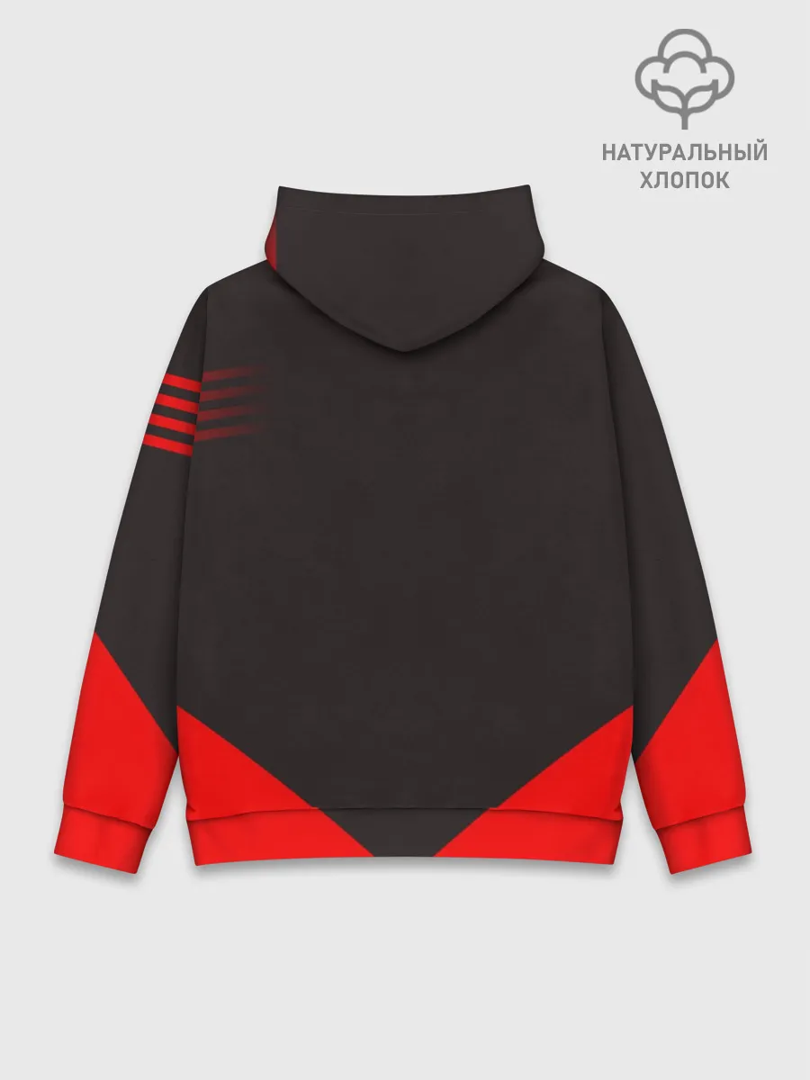 Худи мужской база хлопок / Warrior