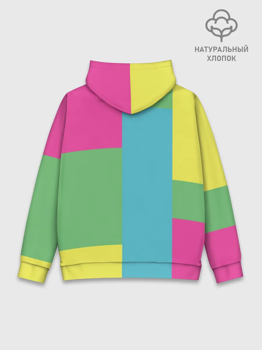 Худи мужской база хлопок / Яркий Кот