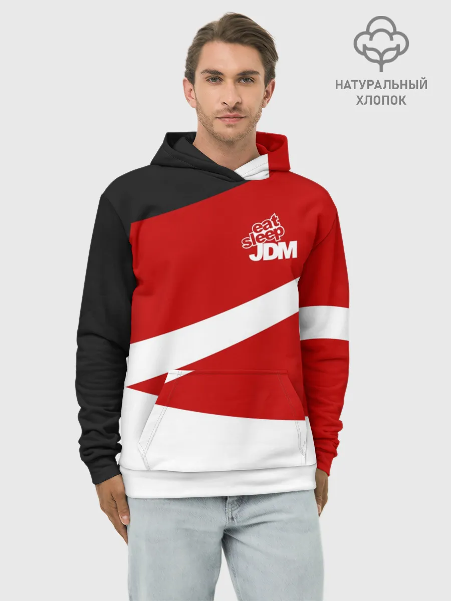 Худи мужской база хлопок / JDM SPORT