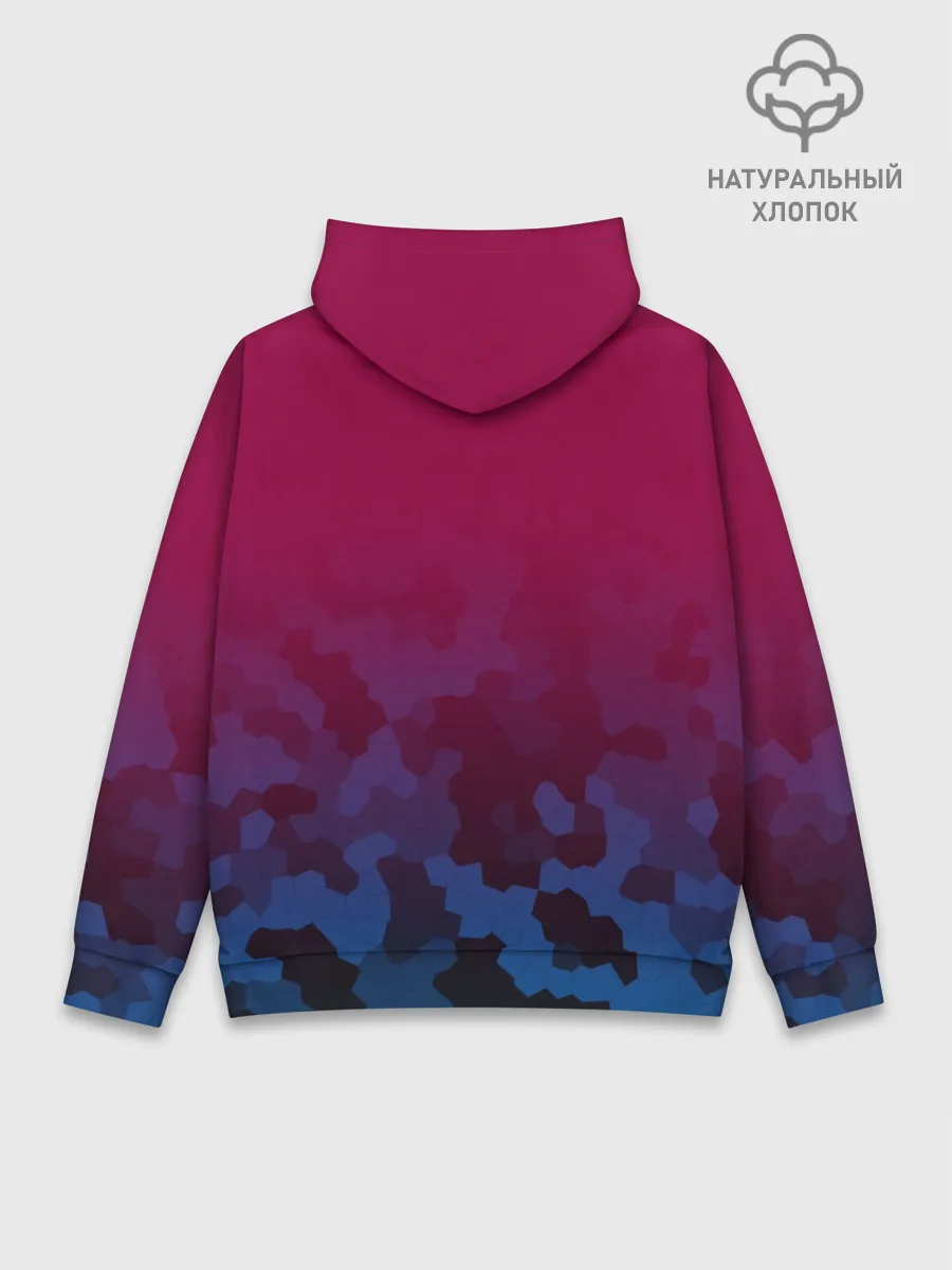 Худи мужской база хлопок / FC BARCA SPORT