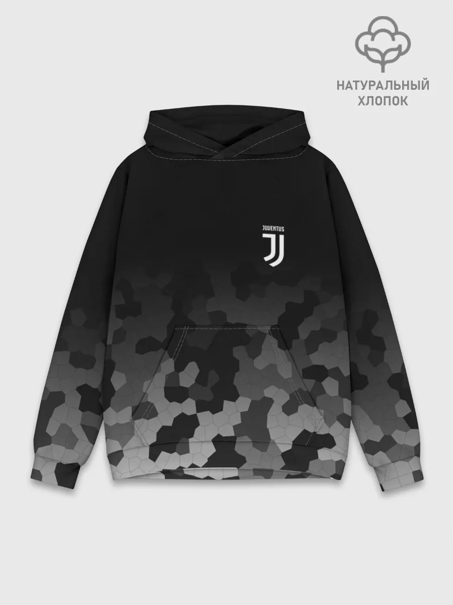 Худи мужской база хлопок / JUVENTUS SPORT