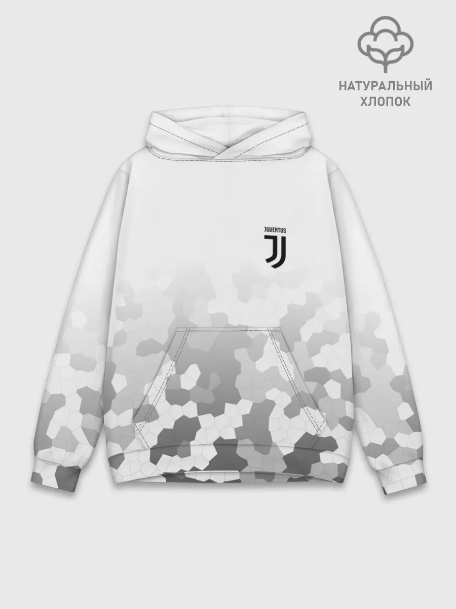 Худи мужской база хлопок / JUVENTUS SPORT
