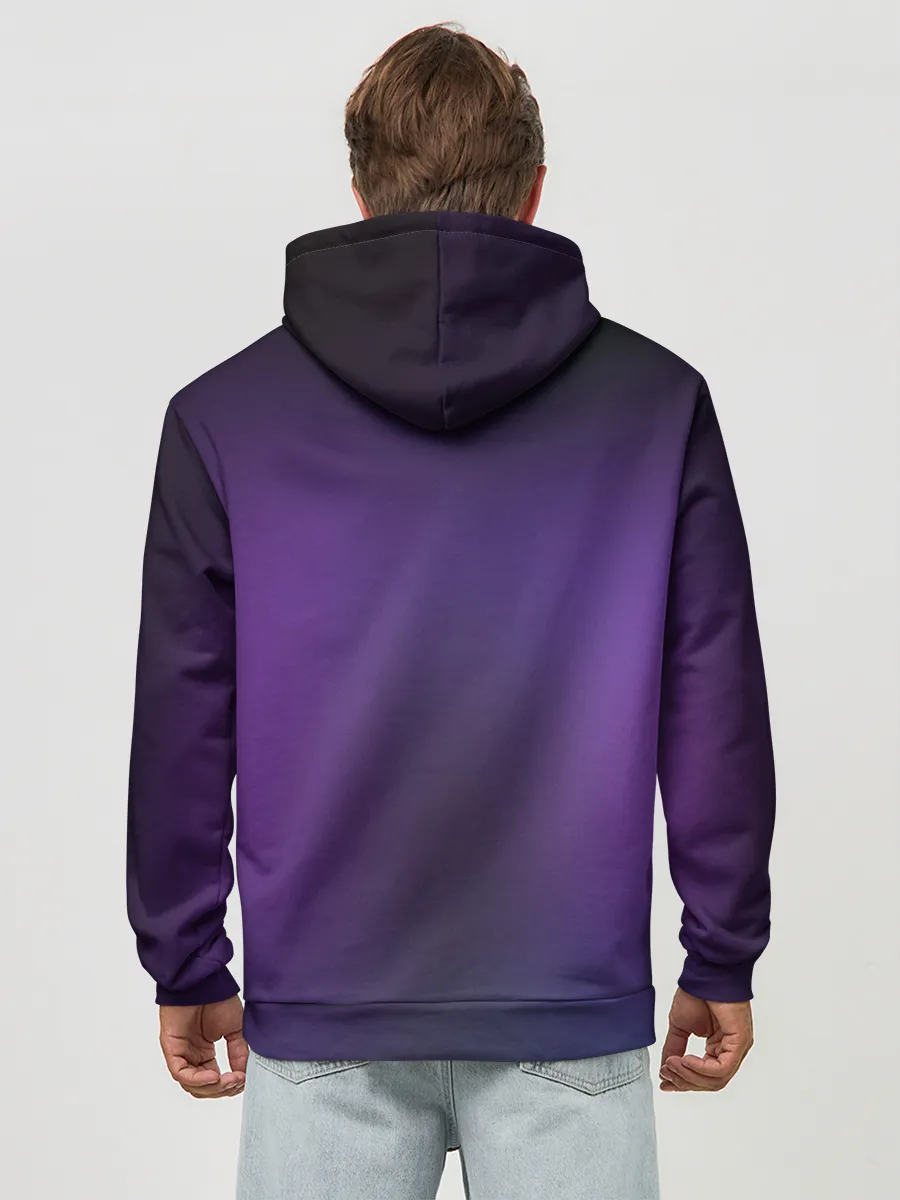 Худи мужской база хлопок / Raven