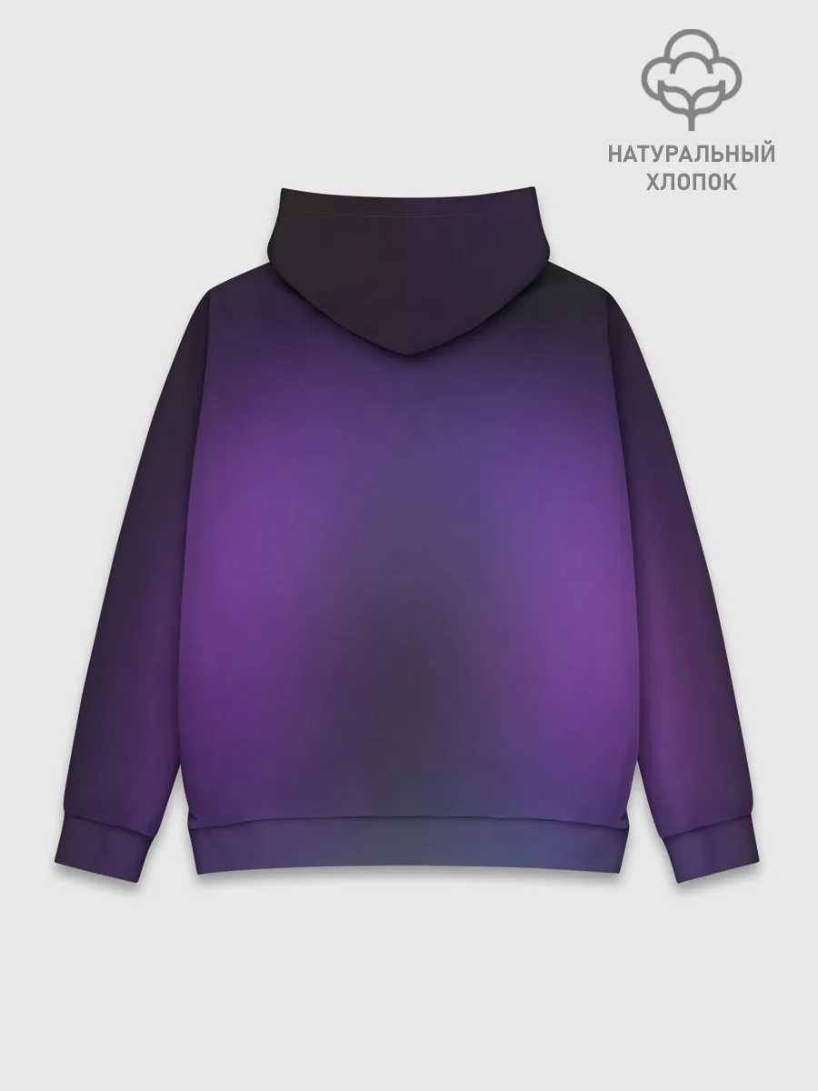 Худи мужской база хлопок / Raven