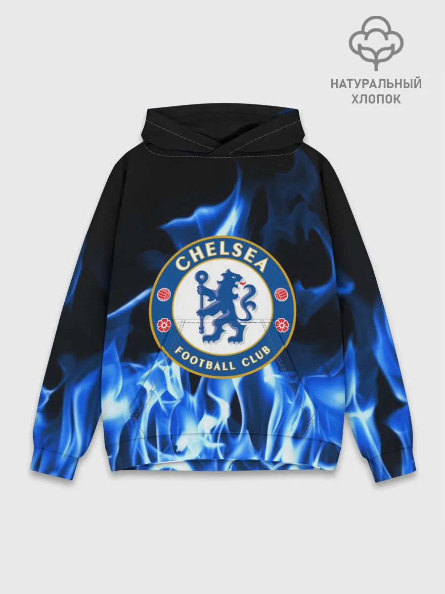 Худи мужской база хлопок / CHELSEA