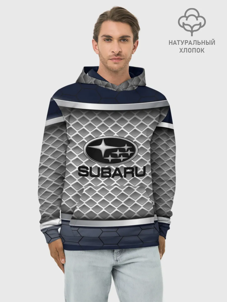 Худи мужской база хлопок / SUBARU SPORT