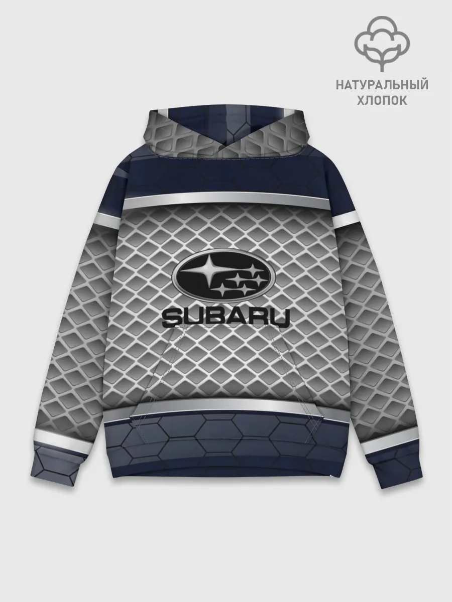 Худи мужской база хлопок / SUBARU SPORT