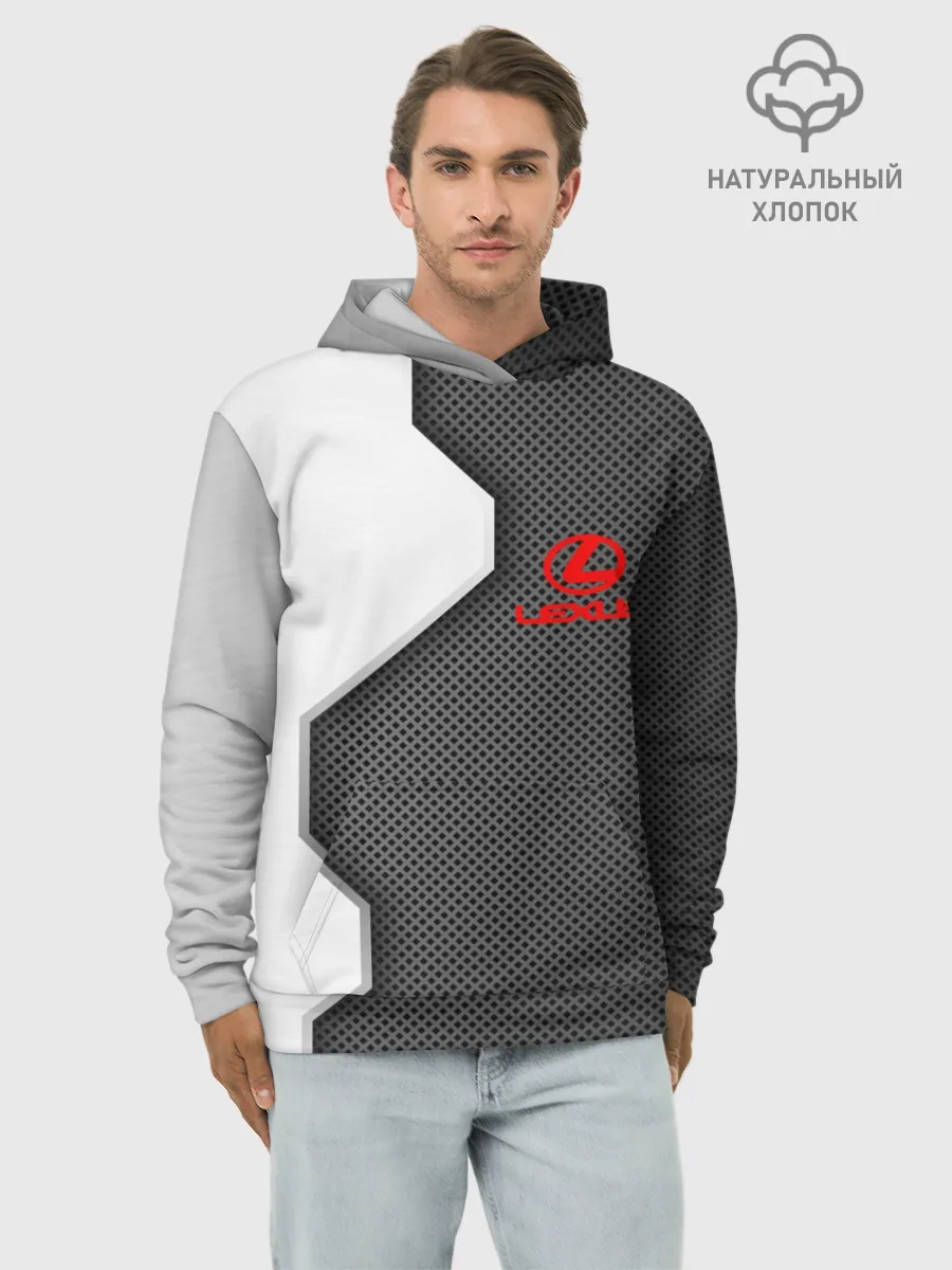 Худи мужской база хлопок / Lexus sport uniform auto