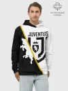 Худи мужской база хлопок / JUVENTUS.