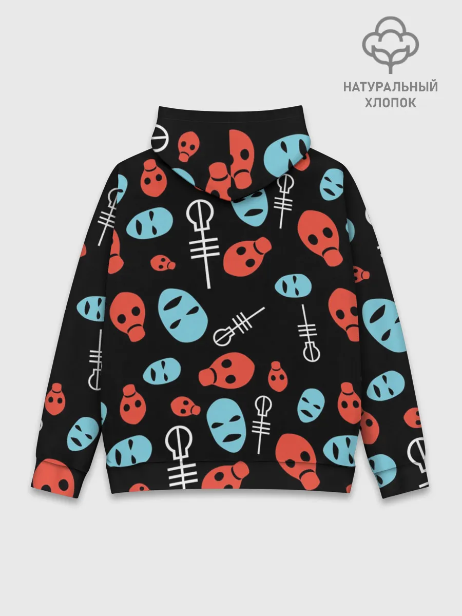 Худи мужской база хлопок / Twenty One Pilots