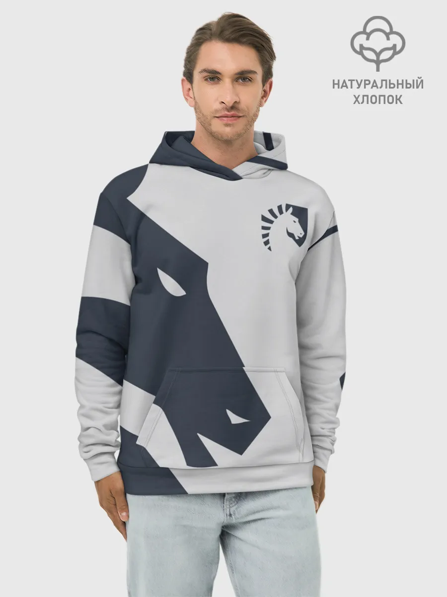 Худи мужской база хлопок / Liquid - The Form