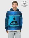 Худи мужской база хлопок / MITSUBISHI sport collection