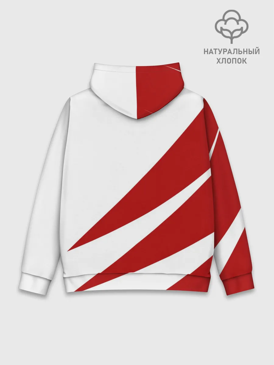 Худи мужской база хлопок / ГЕОМЕТРИЧЕСКОЕ СЕРДЦЕ.