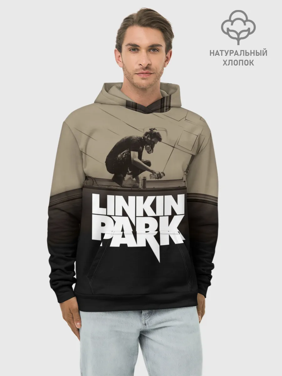 Худи мужской база хлопок / Linkin Park Meteora