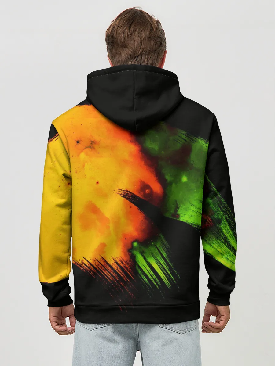 Худи мужской база хлопок / Космос