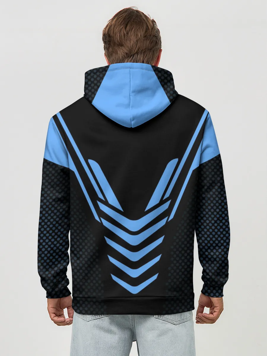 Худи мужской база хлопок / Mass Effect N7