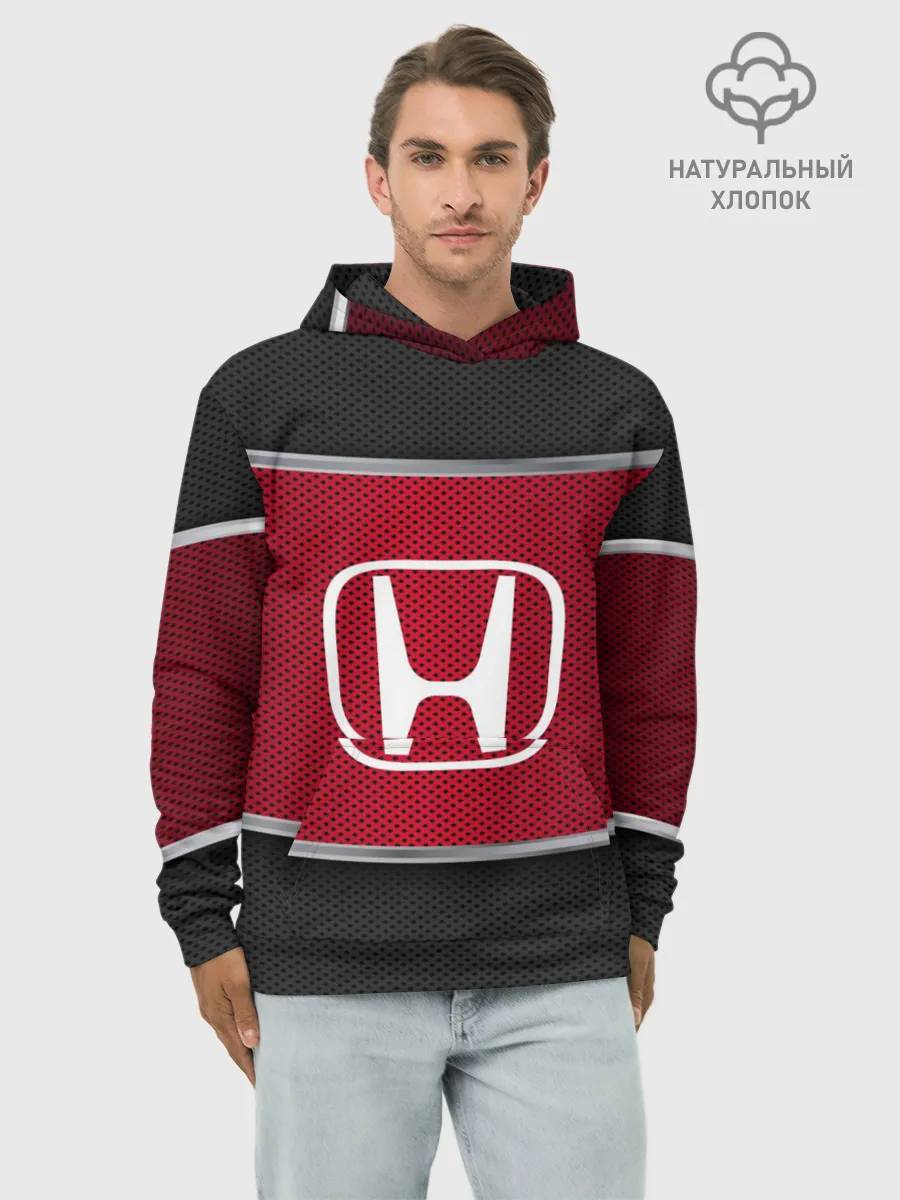 Худи мужской база хлопок / HONDA SPORT