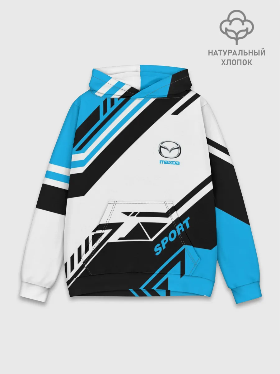 Худи мужской база хлопок / MAZDA SPORT