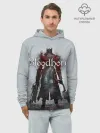 Худи мужской база хлопок / Bloodborne