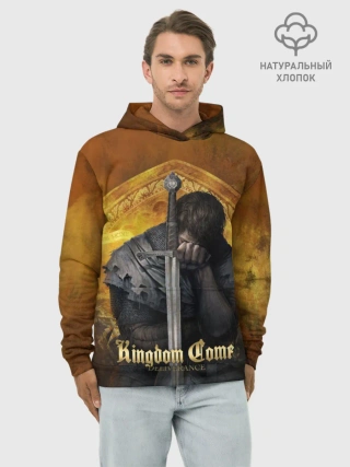 Худи мужской база хлопок / Sad Henry