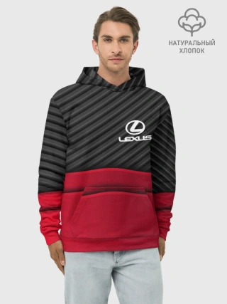 Худи мужской база хлопок / LEXUS