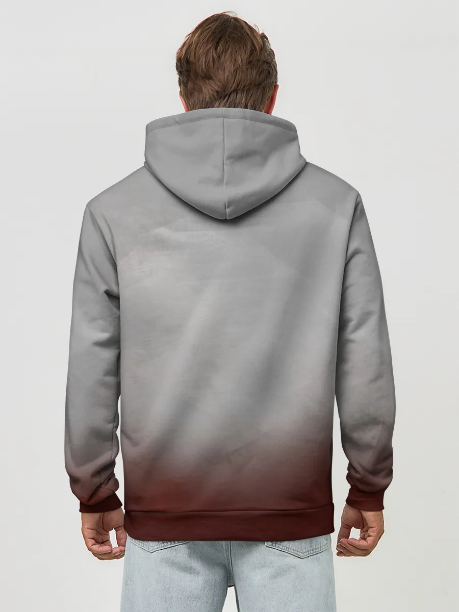 Худи мужской база хлопок / Рыцарь на коне