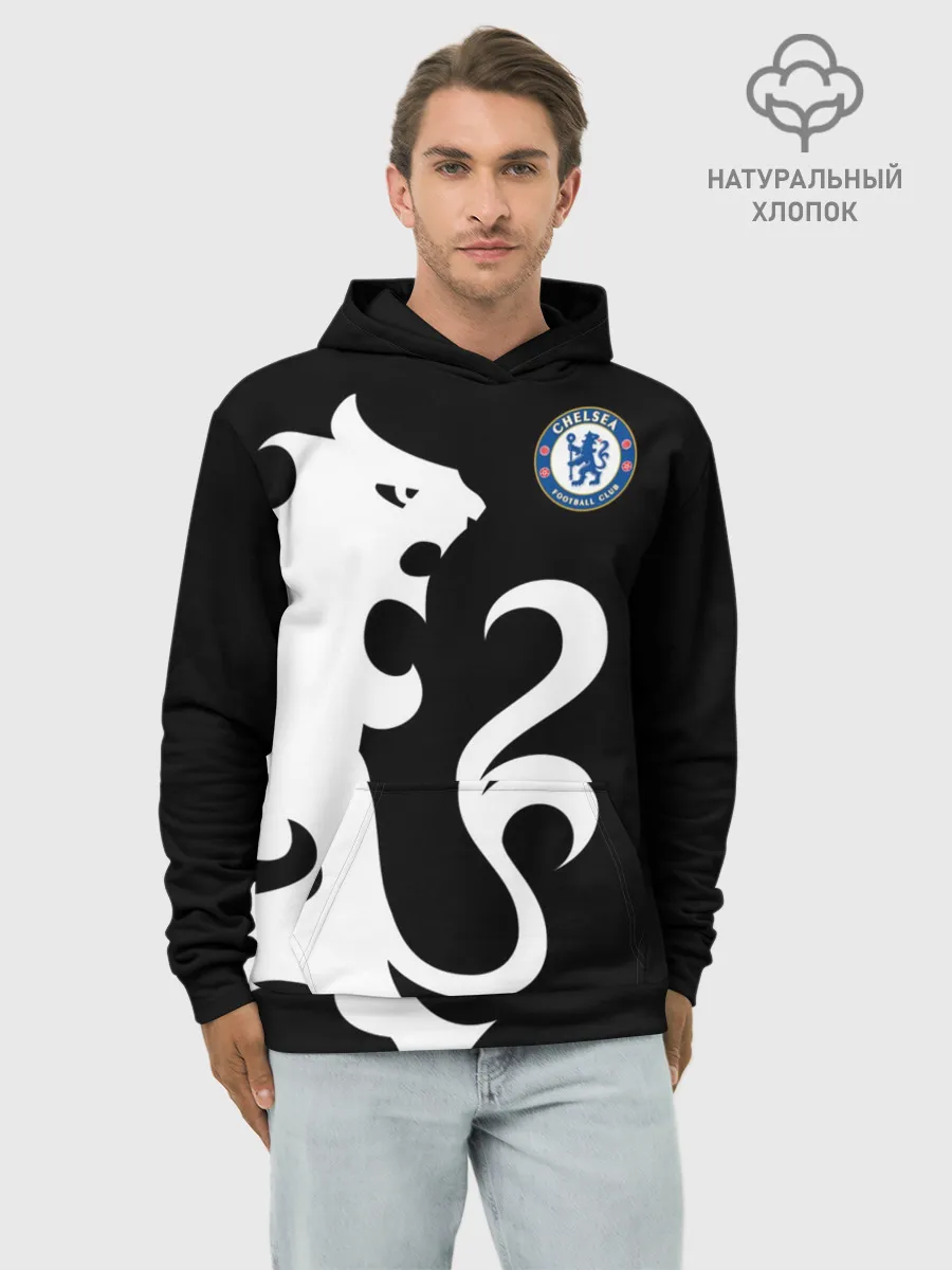 Худи мужской база хлопок / Chelsea Exclusive
