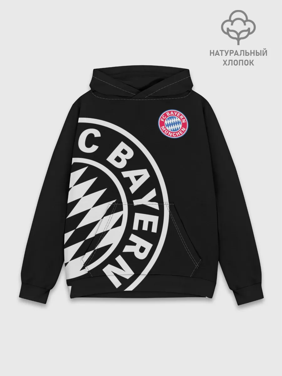 Худи мужской база хлопок / Bayern Munchen Exclusive