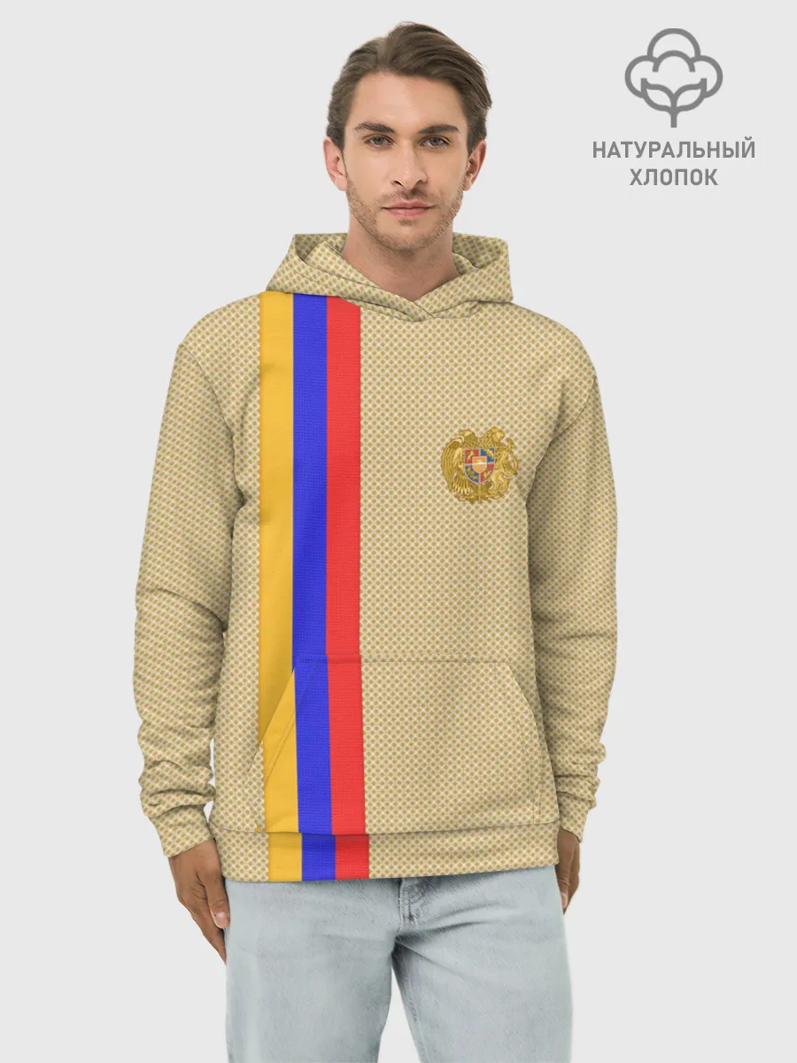 Худи мужской база хлопок / Armenia