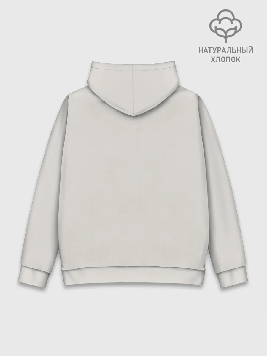 Худи мужской база хлопок / Shark