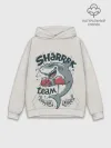 Худи мужской база хлопок / Shark