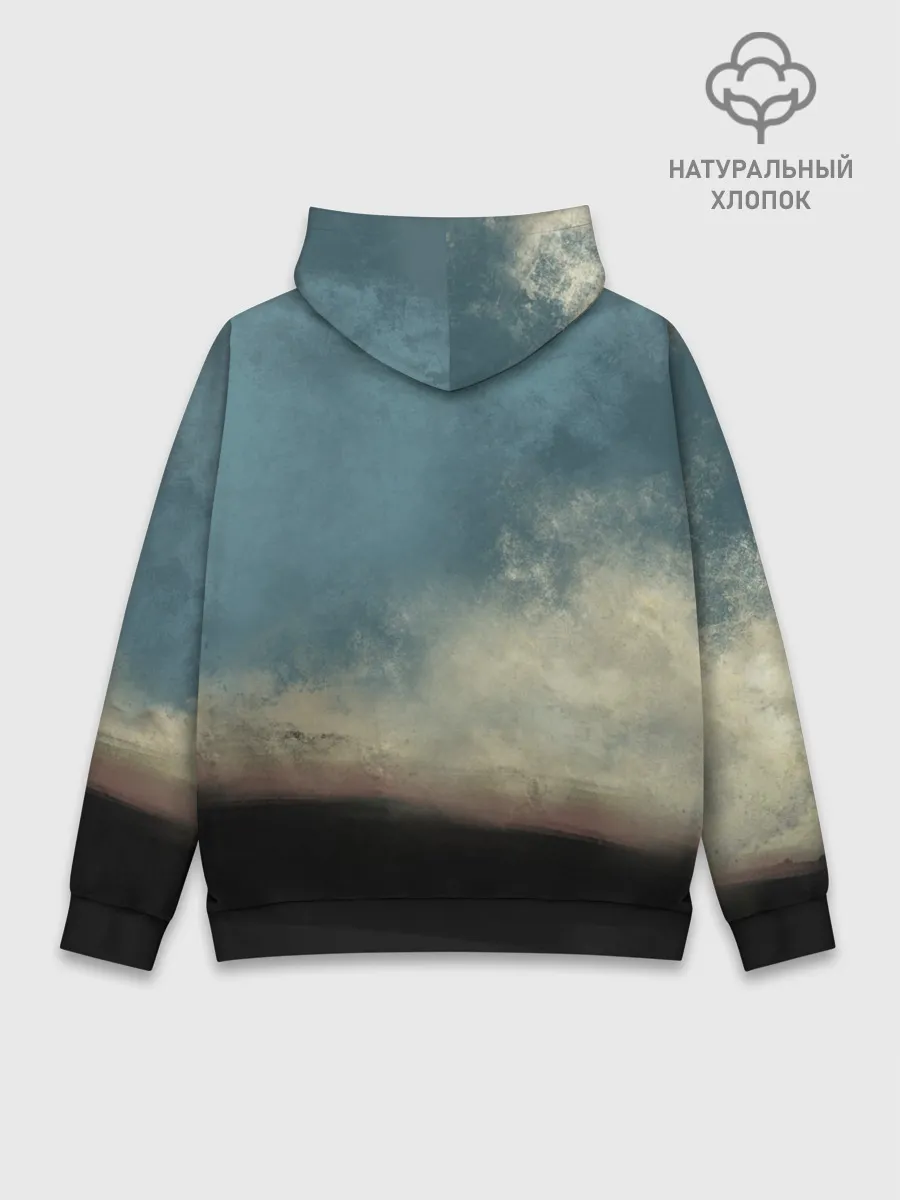 Худи мужской база хлопок / Kingdom fight